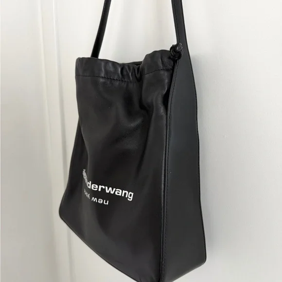 Alexander Wang Black Logo Shoulder Bag - Picture 2 of 2